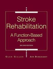 Stroke rehabilitation by Glen Gillen, Ann Burkhardt