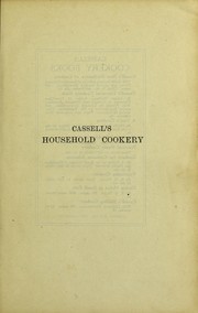 Cover of: Cassell's household cookery