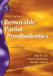 McCracken's removable partial prosthodontics by Alan B. Carr, Glen P. McGivney, David T. Brown