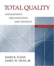 Total quality : management, organization, and strategy