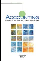 Accounting by Billie M. Cunningham, Loren A. Nikolai, John D. Bazley, Cunningham, John Bazley