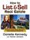 Cover of: How to List and Sell Real Estate