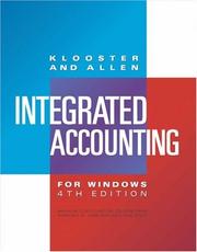Klooster & Allen's integrated accounting for Windows by Dale Klooster, Warren Allen