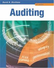 Cover of: Auditing by David Ricchiute
