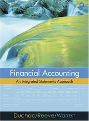 Cover of: Financial Accounting by Jonathan Duchac, James M. Reeve, Carl Warren
