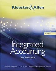 Integrated accounting for Windows by Dale H. Klooster, Dale Klooster, Warren Allen