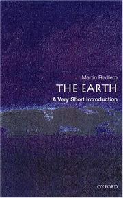 Cover of: The Earth: a very short introduction