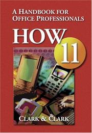 Cover of: HOW 11: A Handbook for Office Professionals (How (Handbook for Office Workers))