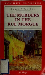 Cover of: The murders in the rue morgue by Edgar Allan Poe