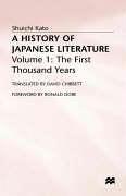 A history of Japanese literature