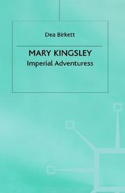 Cover of: Mary Kingsley: imperial adventuress