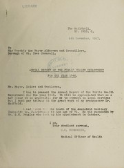 [Report 1946] by England). Borough Council St. Ives (Cornwall