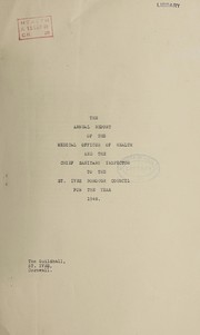 [Report 1948] by England). Borough Council St. Ives (Cornwall