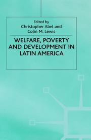 Welfare, poverty and development in Latin America