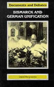 Bismarck and German unification by David Hargreaves