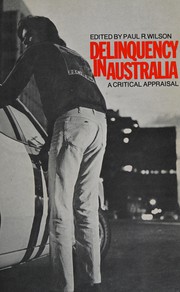Cover of: Delinquency in Australia: a critical appraisal
