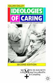 Ideologies of caring : rethinking communities and collectivism