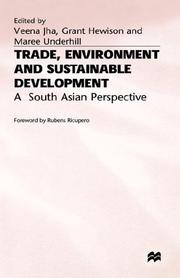 Trade, environment and sustainable development : a south Asian perspective