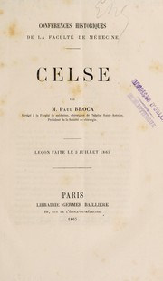 Cover of: Celse