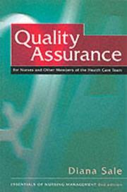 Quality assurance : for nurses and other members of the health care team