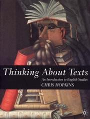 Thinking about texts : an introduction to English studies