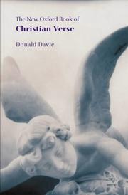 The new Oxford book of Christian verse by Donald Davie