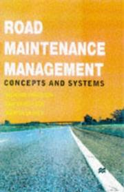 Road maintenance management : concepts and systems