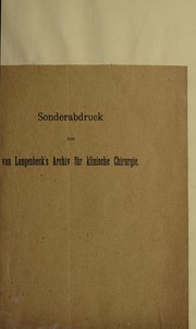 Cover of: Ueber Knochen-Metastasen des Schilddrüsenkrebses by Eiselsberg, Anton Freiherr von