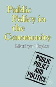 Public policy in the community