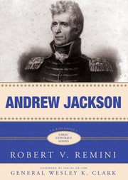 Cover of: Andrew Jackson: Great Generals Series