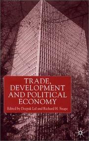 Trade, development, and political economy : essays in honour of Anne O. Krueger