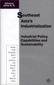 Southeast Asia's industrialization : industrial policy, capabilities, and sustainability