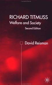 Richard Titmuss : welfare and society