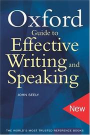 The Oxford guide to effective writing and speaking
