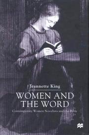 Cover of: Women and the word: contemporary women novelists and the Bible