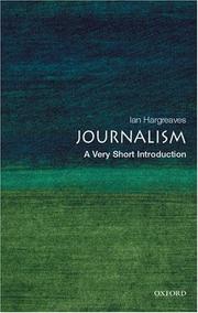 Journalism : a very short introduction