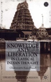 Cover of: Knowledge and liberation in classical Indian thought