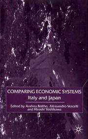 Comparing economic systems : Italy and Japan