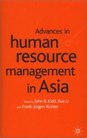 Advances in human resource management in Asia