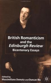 British Romanticism and the Edinburgh Review : bicentenary essays