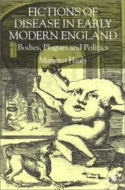 Fictions of disease in early modern England : bodies, plagues and politics