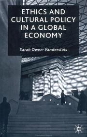 Ethics and cultural policy in a global economy