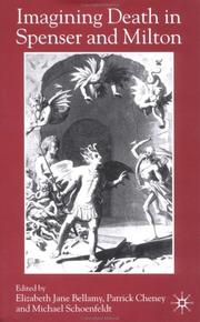 Cover of: Imagining death in Spenser and Milton