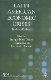 Latin American economic crises : trade and labour