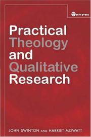 Practical theology and qualitative research