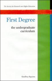 First degree : the undergraduate curriculum