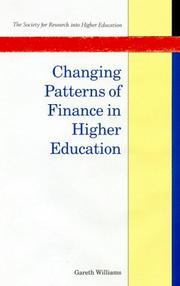 Changing patterns of finance in higher education