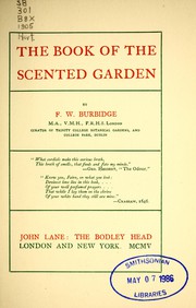 Cover of: The book of the scented garden