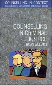 Counselling in criminal justice