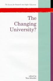 The changing university?